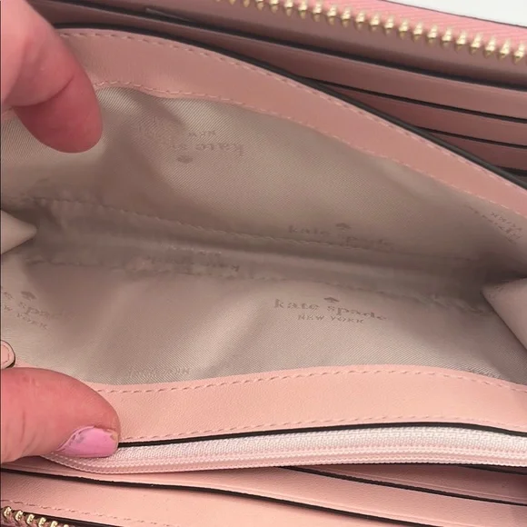 kate spade Pink Glitter Wallet - Picture 5 of 7